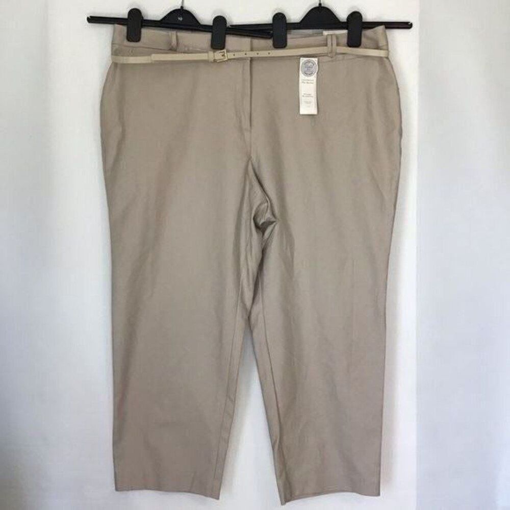 CHARTER CLUB Curvy Fit Pant Slim 24W New